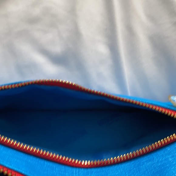 MOSCHINO PERFUM mini blue bag. - Picture 5 of 8